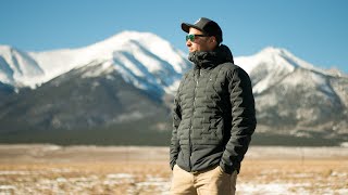 Mens Stretchdown Hybrid Hoody by Mountain Hardwear Review [upl. by Enawyd]