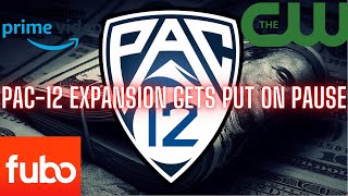 PAC12 Expansion Gets Put On Pause [upl. by Hassadah714]