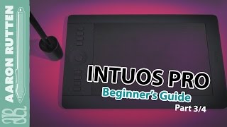 Wacom INTUOS PRO Tutorial  Drawing Demo Part 34 [upl. by Tomasine744]