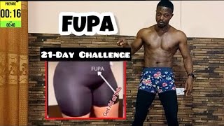 FUPA workout challenge for beginners Burn Lower Belly Fat [upl. by Ahc]