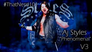 AJ Styles  Phenomenal Arena Effect Crowd Pyro V3 [upl. by Stoecker]