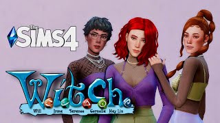 TS4 CAS  WITCH Часть 1 [upl. by Enaxor]