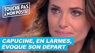 Capucine Anav en larmes évoque son départ de TPMP [upl. by Arihsaj475]