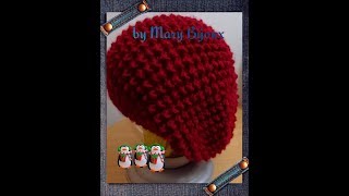 Cappello donna a maglia quot Hat woman knitting English and Spanish surtitles [upl. by Akcir]