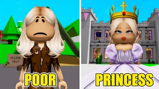 POOR TO PRINCESS Brookhaven Roleplay [upl. by Swenson]