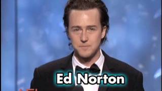 Edward Norton Salutes Robert De Niro at AFI Life Achievement Award [upl. by Amat]