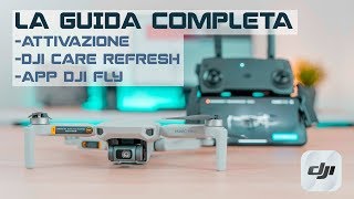 DJI MAVIC MINI LA GUIDA per LATTIVAZIONE e LA CONFIGURAZIONE INIZIALE  App Dji Fly nel DETTAGLIO [upl. by Leiba]