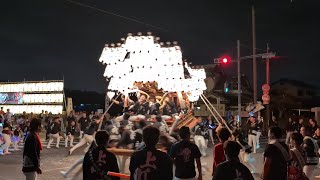 【HD高画質】ぶんまわし 高向上町 やん谷パレード だんじり 1 南河内だんじり祭 令和6年 2024年‎9月‎29日 [upl. by Yehudi]