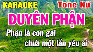 Duyên Phận Karaoke Tone Nữ  duyên phận karaoke tone nữ  Huỳnh Lê [upl. by Catrina]