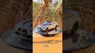 118 Gt Spirit Bmw G82 M4 CSL diecasthobby automobile bmw [upl. by Ahsetan]