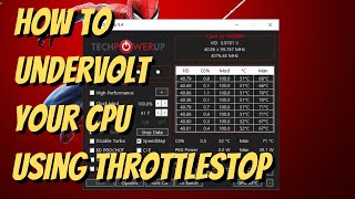 How to Undervolt CPU  Undervolting Guide 2024 [upl. by Notnilc372]