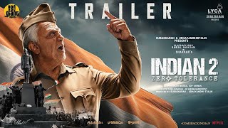 INDIAN 2 Official Trailer  Tamil  Kamal Haasan  Shankar  Anirudh  Siddharth  Indian 2 Trailer [upl. by Samaria]