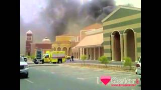 Breaking News Fire in Villaggio Mall in Doha Official [upl. by Anaugahs180]