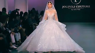 FASHION SHOW JOLIPOLI COUTURE BY ANH THU 2025 BRIDAL COLLECTION  FASHION WEEK [upl. by Holly-Anne]