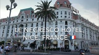 Le Negresco Hotel Nice France [upl. by Scornik]