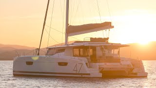 Saona 47  Fountaine Pajot Sailing Catamarans [upl. by Olfe]