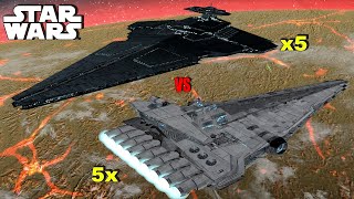 Strident Star Defenders II vs Predator Star Destroyers  Star Wars [upl. by Ribaudo926]