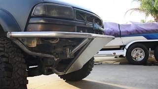 2002 Chevy S10 Prerunner Bumper  Trifecta Offroad [upl. by Mazman]