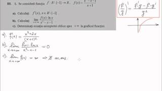 Modele de bacalaureat matematica M2 bac3iii1 [upl. by Nemsaj]