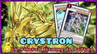 CRYSTRON WING SYNCHRO DECK YUGIOH DUEL LINKS [upl. by Fernandina708]