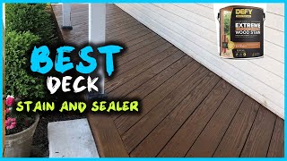 Top 5 Best Deck Stain And Sealer Review in 2023 [upl. by Heidi]