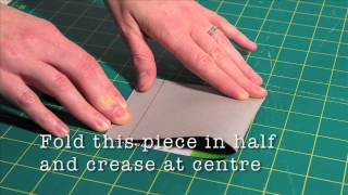 Diy Make a brochure holder from a used tissue box [upl. by Garnett]