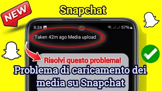 Come rimuovere il problema di caricamento dei media su Snapchat [upl. by Hesper]