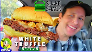 Shake Shack® WHITE TRUFFLE BURGER Review ⚪🍄🍔 ⎮ Peep THIS Out 🕵️‍♂️ [upl. by Dreddy]