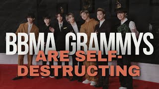 No Grammy Nomination For BTS  BBMA Grammy Journey To Irrelevance [upl. by Raynor483]