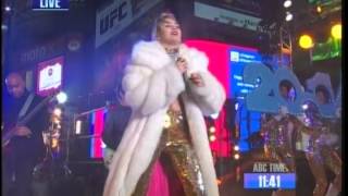 Miley Cyrus Get it RightWrecking Ball Live New Years Eve 2014 [upl. by Evelunn]