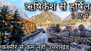 Rishikesh to Harsil Valley  Uttrakhand Most Beautiful Place Harsil Valley  हर्षिल वैली उत्तराखंड [upl. by Rahman312]