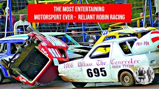 The Most Entertaining Motorsport Ever  The Ridiculous Reliant Robin [upl. by Hannahoj]