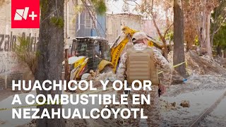 Nueva denuncia de olor a combustible ahora en Nezahualcóyotl Edomex  En Punto [upl. by Kcyrred931]