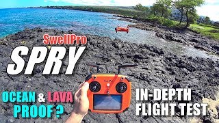 SwellPro Waterproof SPRY Drone INDEPTH Flight Test Review  OCEAN PROOF [upl. by Fabien]