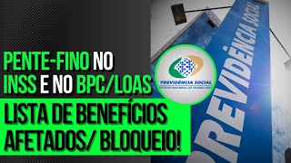 PENTEFINO no INSS e no BPC LOAS Saiu LISTA de quem terá o CARTÃO BLOQUEADO NÃO perca o BENEFÍCIO [upl. by Sabine]