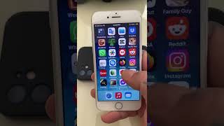 iphone7 on ios 1442 shorts shortvideo apple iphone7 ios14 [upl. by Tarrance]