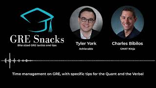 GRE Snacks podcast  Time management on the GRE [upl. by Mollee]