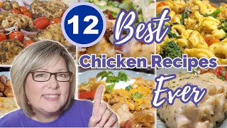 12 AMAZING 🤩 Chicken Recipes That Will SAVE Your Weeknight Dinners  EASY CHICKEN DINNER MARATHON [upl. by Ogawa]