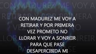 ESPINOZA PAZ SI MAÑANA NO ME VES UN HOMBRE NORMAL CON LETRA [upl. by Enirbas]