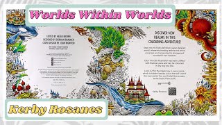 Colour Along  Worlds Within Worlds by Kerby Rosanes  Crown 1 [upl. by Aztinad349]