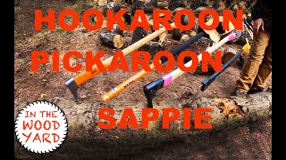 327  Pickaroons Hookaroons and Sappies  Husqvarna vs Stihl vs Logrite vs Fiskars Comparison [upl. by Elokyn141]