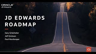 INFOCUS 23  JD Edwards EnterpriseOne Roadmap Session [upl. by Demha617]