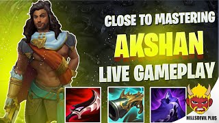 Im Getting Close to Mastering Akshan  Wild Rift HellsDevil Plus Gameplay [upl. by Brandyn]