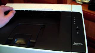 Обзор принтера Canon isensys LBP7010C [upl. by Lleynod831]