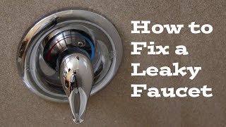 How to replace a Moen Cartridge and fix a leaky bathtub faucet  Fix it tutorials [upl. by Wassyngton]