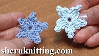 Crochet Star Flower [upl. by Hoban]