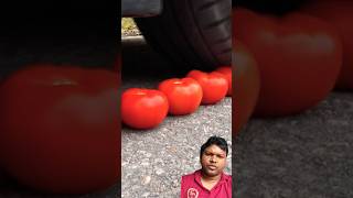 Crushing crunchy and soft things by car 🚗 tyre crushingcrunchyandsoftthings satisfying shorts [upl. by Olli]