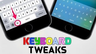 6 BEST FREE Keyboard Tweaks for iOS 9  935 [upl. by Fiorenza]