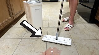 JOYMOOP Mop and Bucket with Wringer Set Review  Make Cleaning EASY [upl. by Haridan]