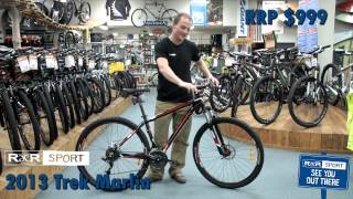 2013 Trek Marlin 29er Mountain Bike Review [upl. by Iridissa109]